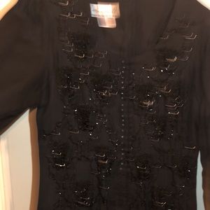 Kathy Lee Sequence Dress. 100% Rayon. Size 14.